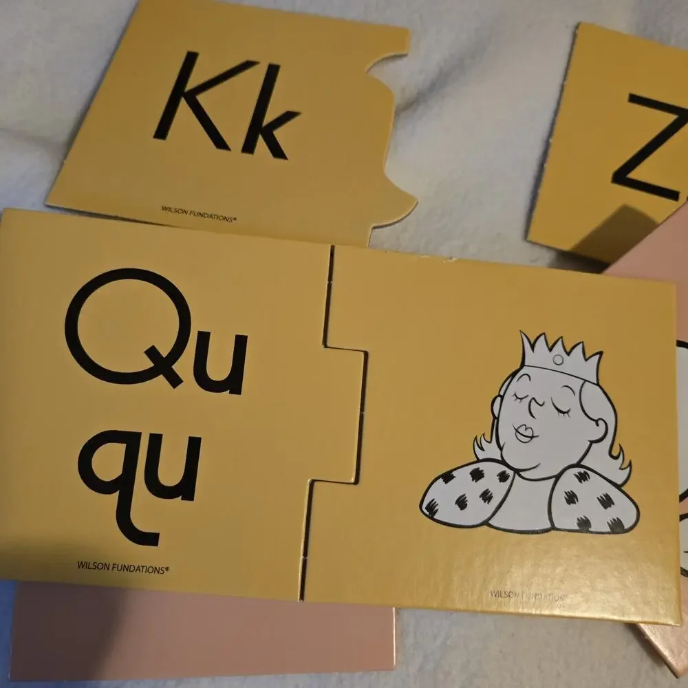 Wilson Language Basics Alphabet Puzzle Cards